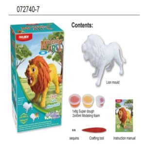 Modeling Art Kit – Lion Design with Foam & Dough for Creative Kids