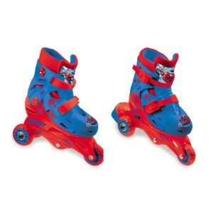 Mondo Tri Inline Skates Rollers Spiderman  Adjustable Sizes for Kids