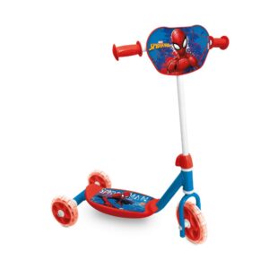 Mondo 3-Wheel Scooter Safe & Stable Beginner Ride (Spider-Man Edition)