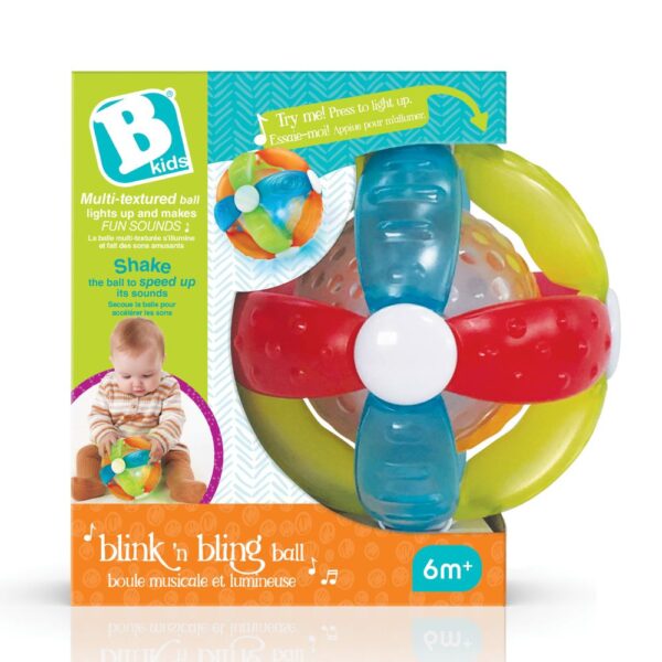 Bkids Blink’n Bling Ball Creative & Engaging Light & Sound Toy for Babies