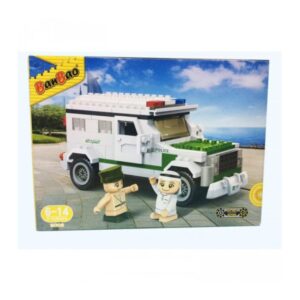 Banbao Arabic Police Car Building Set for Kids in UAE Dubai Icon