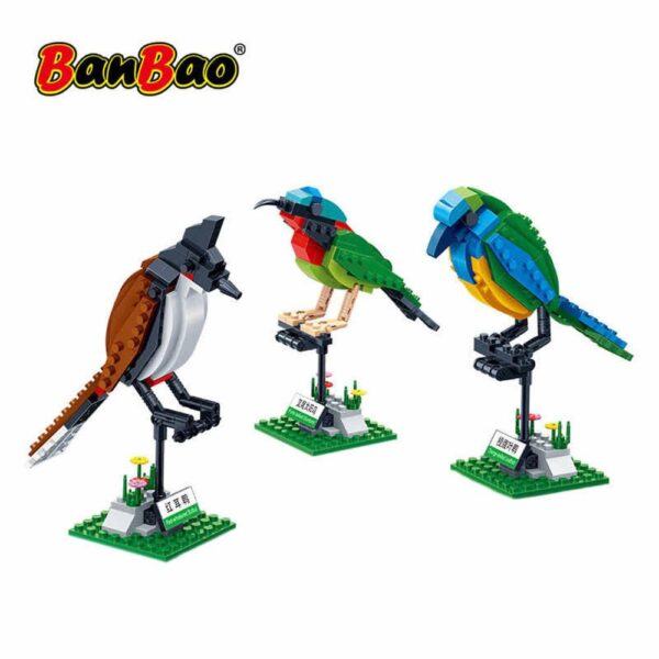 BanBao Birds Brick Set – 408 PCS Educational Building Blocks for STEAM Play - Image 4