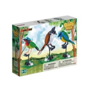 BanBao Birds Brick Set – 408 PCS Educational Building Blocks for STEAM Play