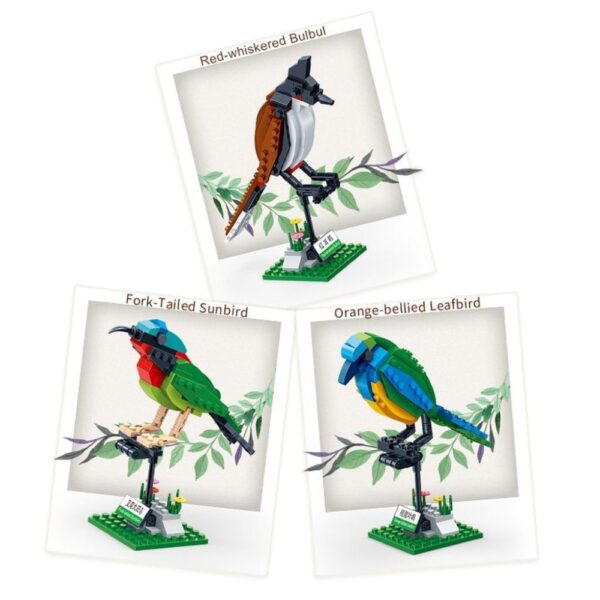 BanBao Birds Brick Set – 408 PCS Educational Building Blocks for STEAM Play - Image 2