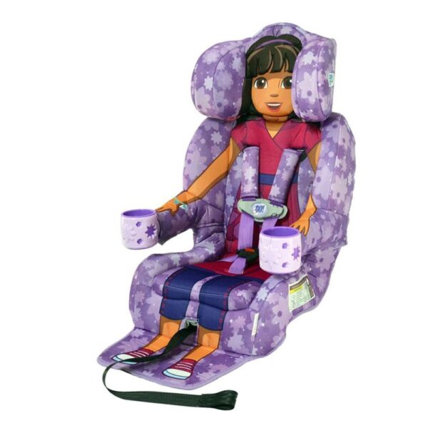 High Backed Booster Car Seat - Dora & Friends - Image 3