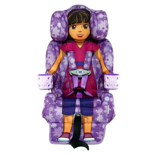 High Backed Booster Car Seat - Dora & Friends