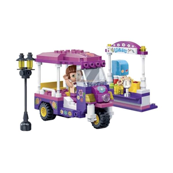 Banbao Trendy Beach Coast Villa Building Set Seaside Toy - Image 3