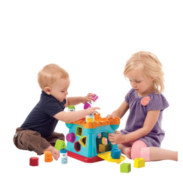 Bkids Activity Shape Sorting Castle Creative Educational Toddler Toy - Image 2