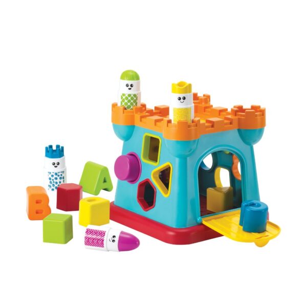 Bkids Activity Shape Sorting Castle Creative Educational Toddler Toy - Image 3
