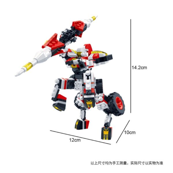 Banbao Mech  Crimson Knight (Centaur Robot) Adventure Toy - Image 3