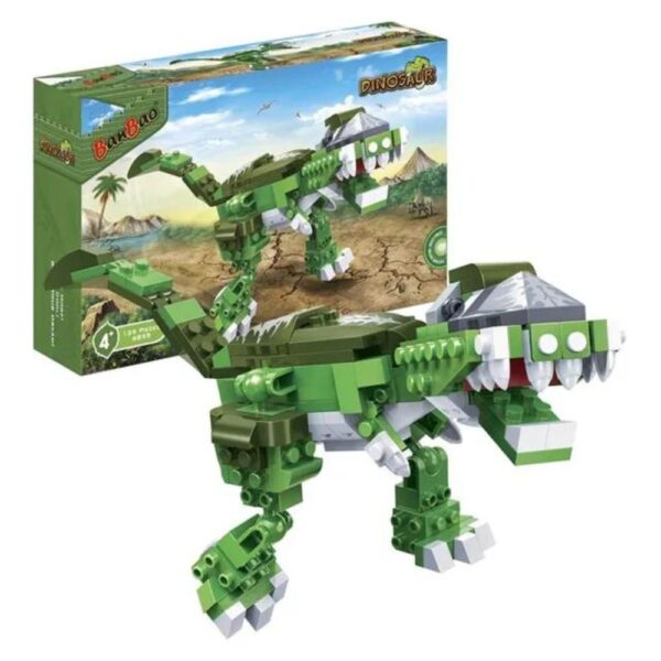 BanBao 135‑Piece Allosaurus Dinosaur Building Kit – 3D Creative Construction Toy - Image 2