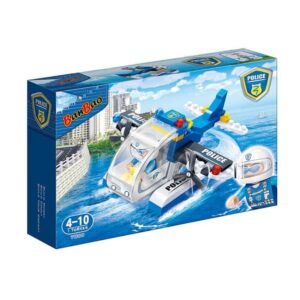 Banbao Police Seaplane  Building Set – Fun STEM Toy