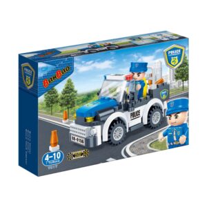 Banbao Police Speedboat Building Set for Kids UAE