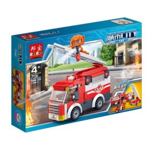 BanBao New City Series 229 PCS – Block Building City Set with Figures