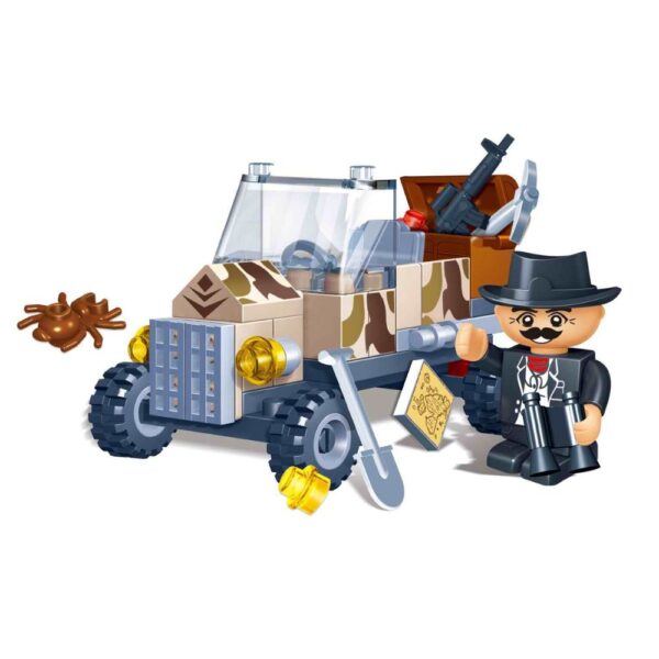 BanBao Gift 48 PCS – Archaeologist's Jeep Mini Build Set - Image 2