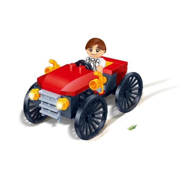 BanBao Gift 48 PCS – Mini Steam‑Roller Build & Play Set - Image 2