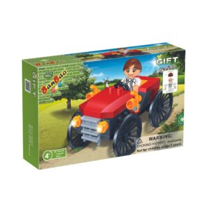 BanBao Gift 48 PCS – Mini Steam‑Roller Build & Play Set