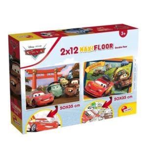 DISNEY PUZZLE SUPERMAXI 2 x 12 CARS