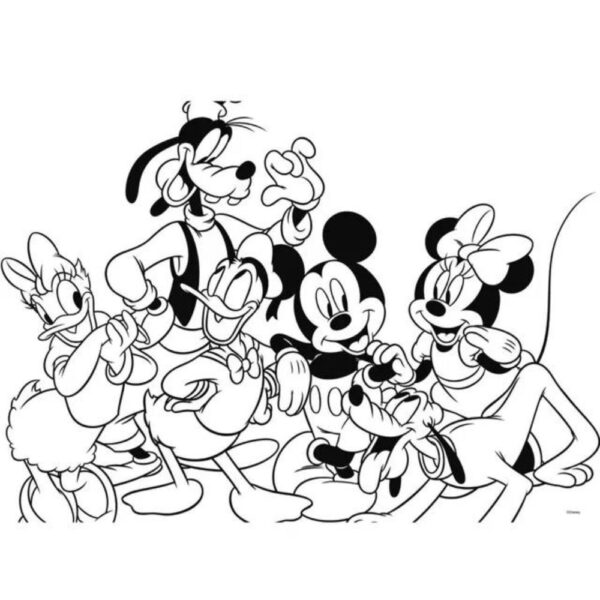 DISNEY PUZZLE SUPERMAXI 2 x 12 MICKEY - Image 5