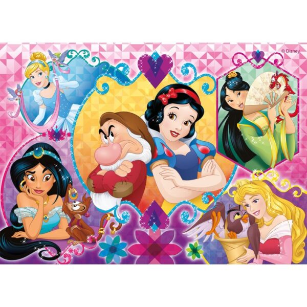 DISNEY PUZZLE MAXIFLOOR 2 X 24 PRINCESS - Image 5