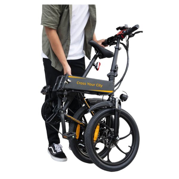ADO E‑Bike A20 Black 250 W Foldable Commuter E‑Bike, 25 km/h - Image 2