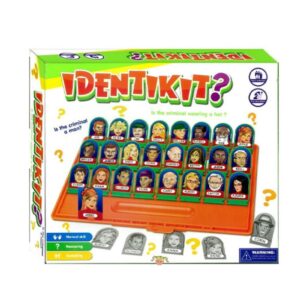 Identikit Who Is It? Creative Educational Guessing Game for Families