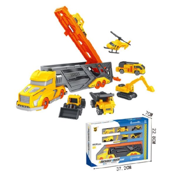 Truck Carry Case – Construction Toy Set for Toddlers – Giggles & Toys - Image 2