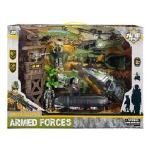 Military Combat Playset Imaginative Military Toy For Kids