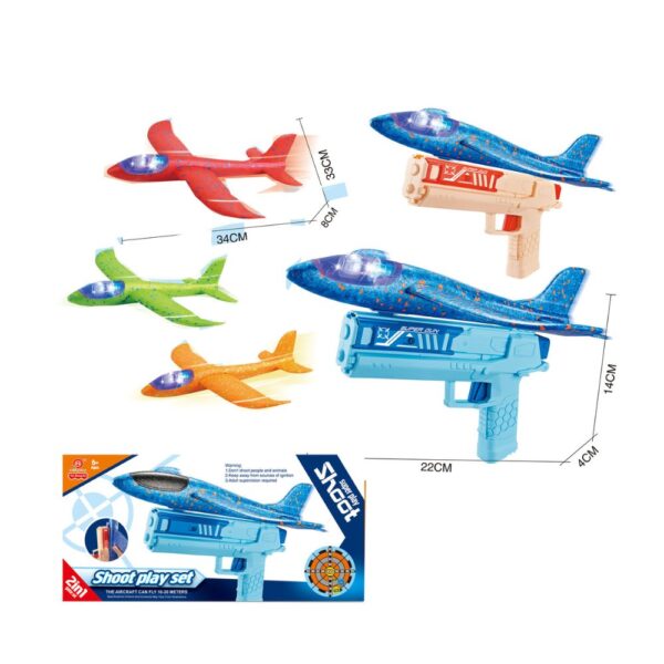 Outdoor Plane Catapult Launcher  Kid Friendly Flight Fun - Image 3