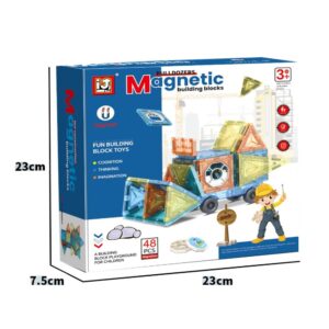 Magnetic Marble Run & Master Builders  Creative Toy for Kids STEM