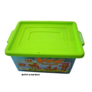 Tub of Large Bricks 138 pcs. Creative & Educational Toy for Kids
