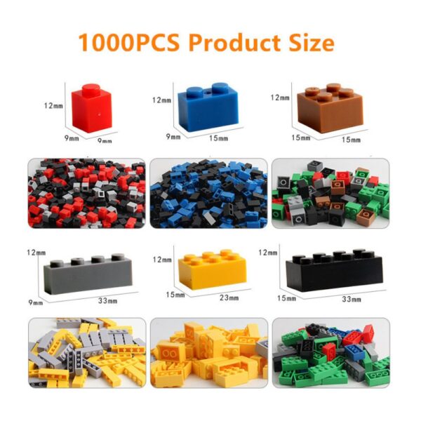 BANBAO MegaPack 1000 PCS – Ultimate Creative Building Block Collection - Image 2