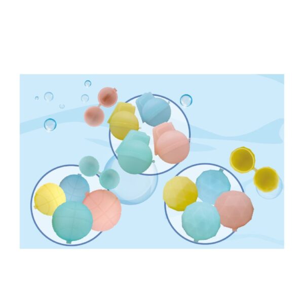 WATER BOMB Reusable Silicone Water Polo Balls – Summer Pool Fun Toy - Image 3