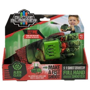 Glove Blaster Alien Sleeve Shooter Green — Foam Dart Battle Fun