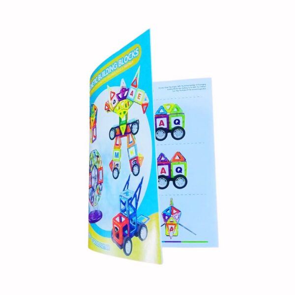 Transparent Magnetic Block Set 52PCS, Creative STEM Toy for Kids - Image 4