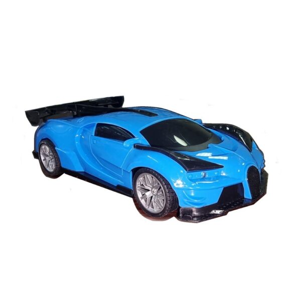 Blue 4‑Channel Bugatti R/C Car – Creative & Educational Toy for Kids - Image 2