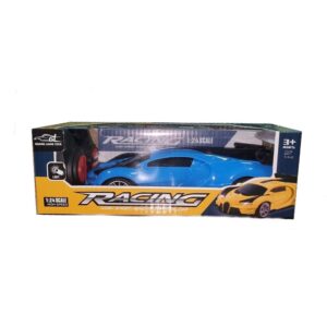 Blue 4‑Channel Bugatti R/C Car – Creative & Educational Toy for Kids