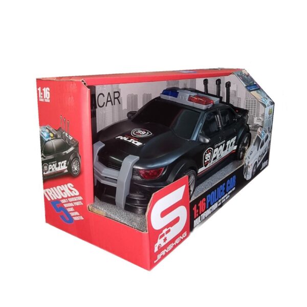 1:16 Scale Police Toy Car with Lights & Sounds | Creative & Educational Toy for Kids - Image 3