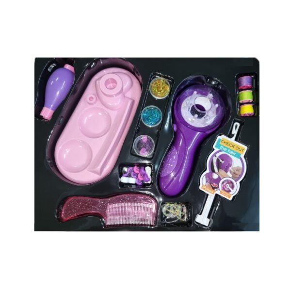 2 in 1 DIY Hair Braiding Machine | Creative & Educational Toy for Kids - Image 4
