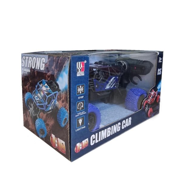 1:18 R/C Alloy Off‑Road Truck with LED Lights | Creative & Educational Toy for Kids - Image 2