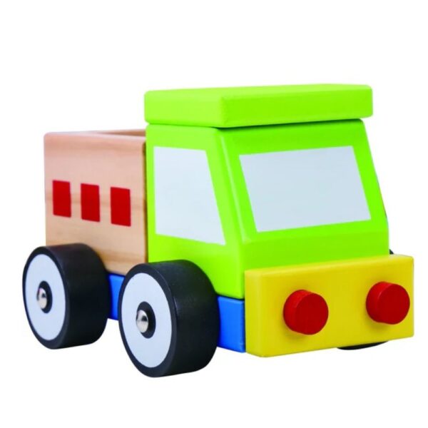 Wooden Green Truck Toy 18 m+ – Non‑Toxic, Eco‑Friendly, Travel‑Ready Fun