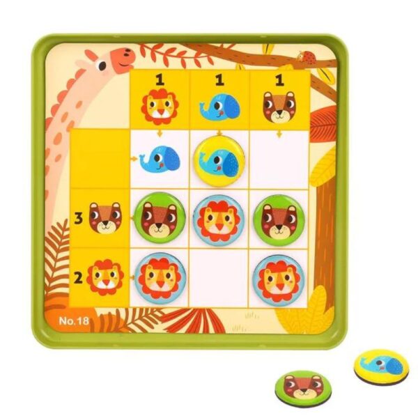Forest Sudoku Travel Game for Kids – Magnetic, Brain-Boosting Fun - Image 4