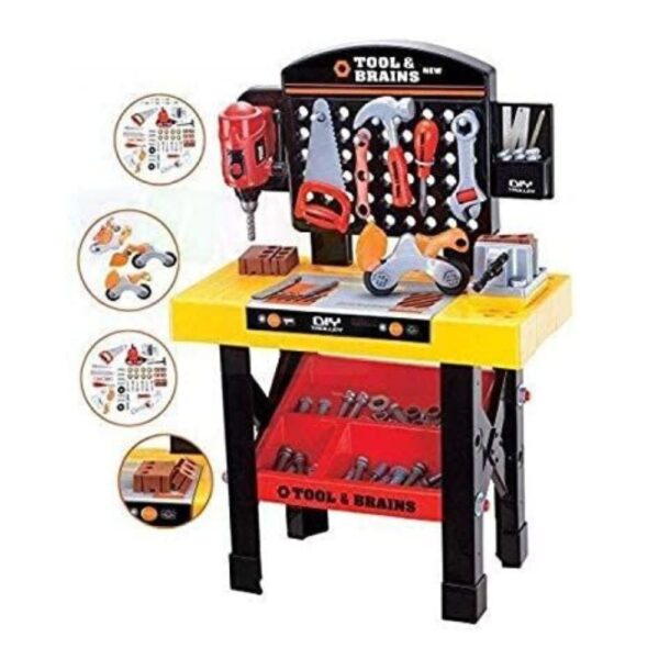 XL Large Work Bench With Access To Help Creative Learning Toy For Kids - Image 2