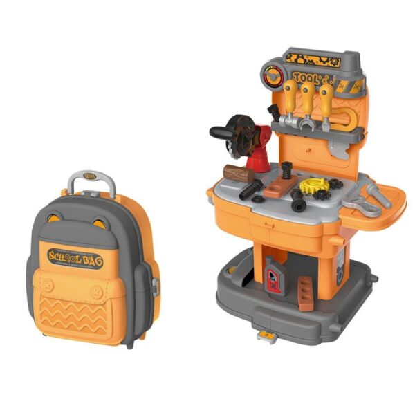 2‑IN‑1 School Bag Engineer Toy Set for Kids Creative STEM Play - Image 2