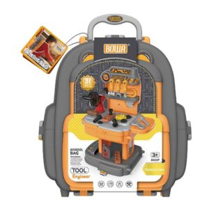 2‑IN‑1 School Bag Engineer Toy Set for Kids Creative STEM Play