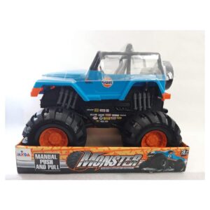 SUPER XXL Monster Jeep – 1:8 Scale Push & Pull Toy | Creative & Educational Fun
