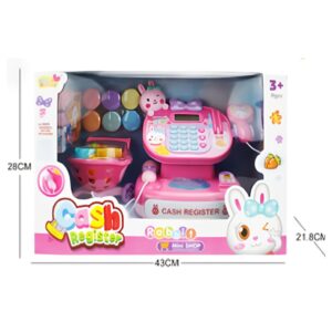 Cash Register Educational Toy for Kids  Fun Counting with Rabbit