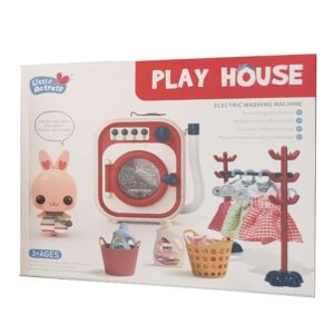 Washing Machine Toy Play House for Kids for  Fun, Educational, Interactive Pretend Play