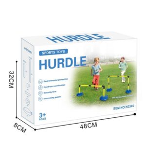 Hurdle Set for Kids Sportime Children’s  Creative Motor Skill Development Toy
