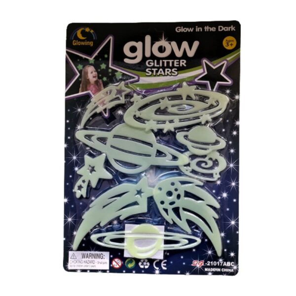 Glow Glitter stars - Image 2